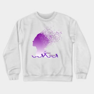 Lupus Awareness Crewneck Sweatshirt